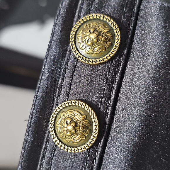 Jeffrey Campbell Elegant Pointed Toe Black Stiletto Zippered Heels Size 8.5 - Picture 8 of 16